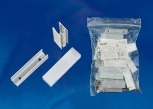 UCC-N21/C50 WHITE 025 POLYBAG Крепление для светодиодных лент ULS-N21 NEON 220В, 8x16мм. Цвет белый,