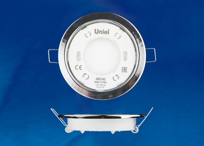 GX53/H2 BLACK CHROME 10 PROM Светильник ультратонкий встраиваемый. В составе набора из 10шт. Корпус GX53/H2 BLACK CHROME 10 PROM Светильник ультратонкий встраиваемый. В составе набора из 10шт. Корпус